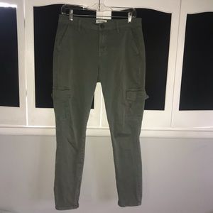 FRAME denim army green pants
